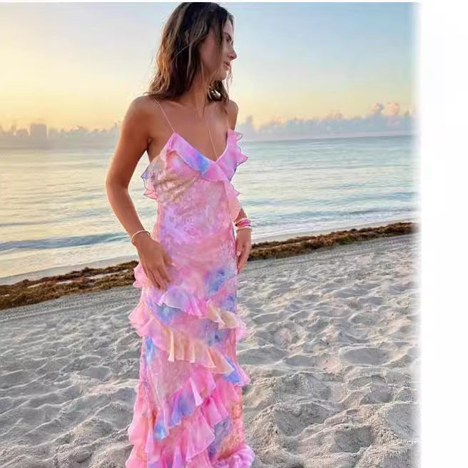 Ethereal | Flow Ruffle Maxi Dress