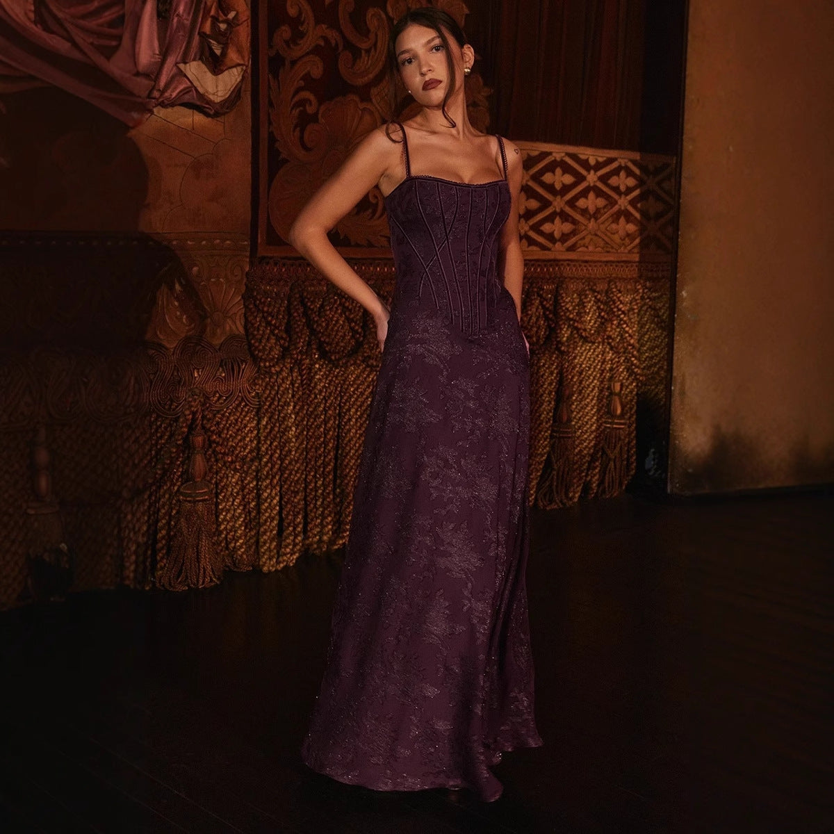 Kerry | Tulle Formal Floral Lace Dress