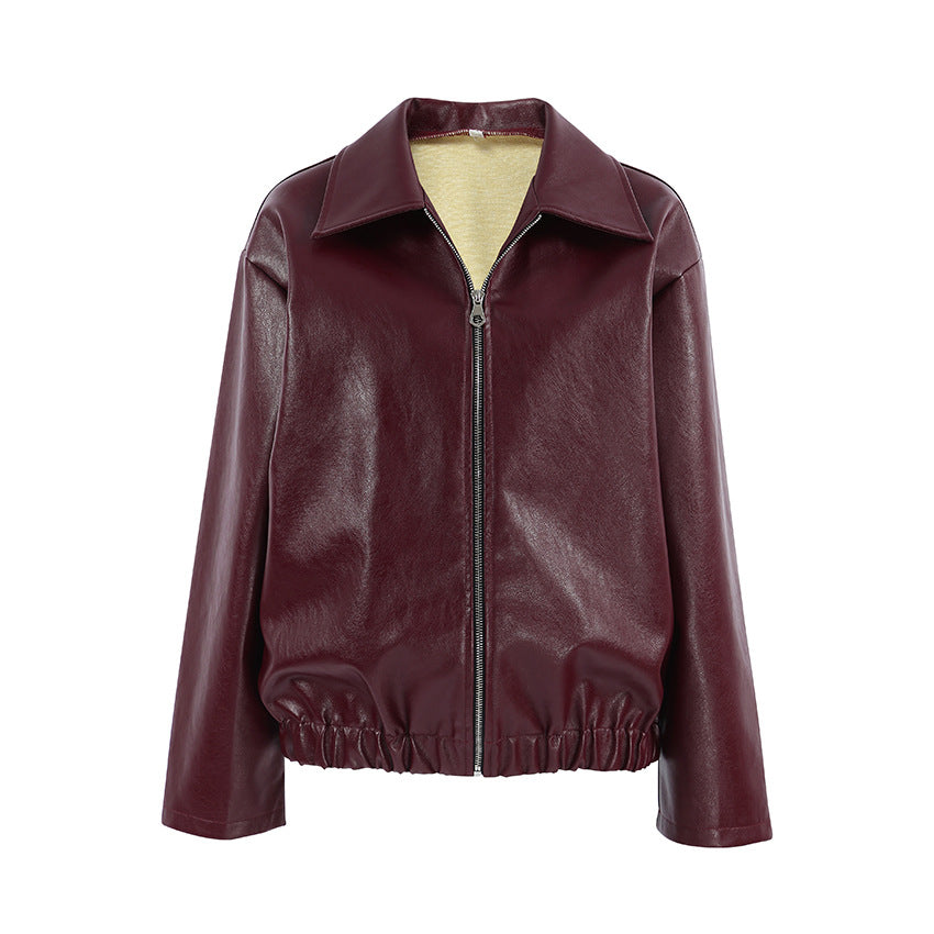 Valkery | Faux Leather Jacket